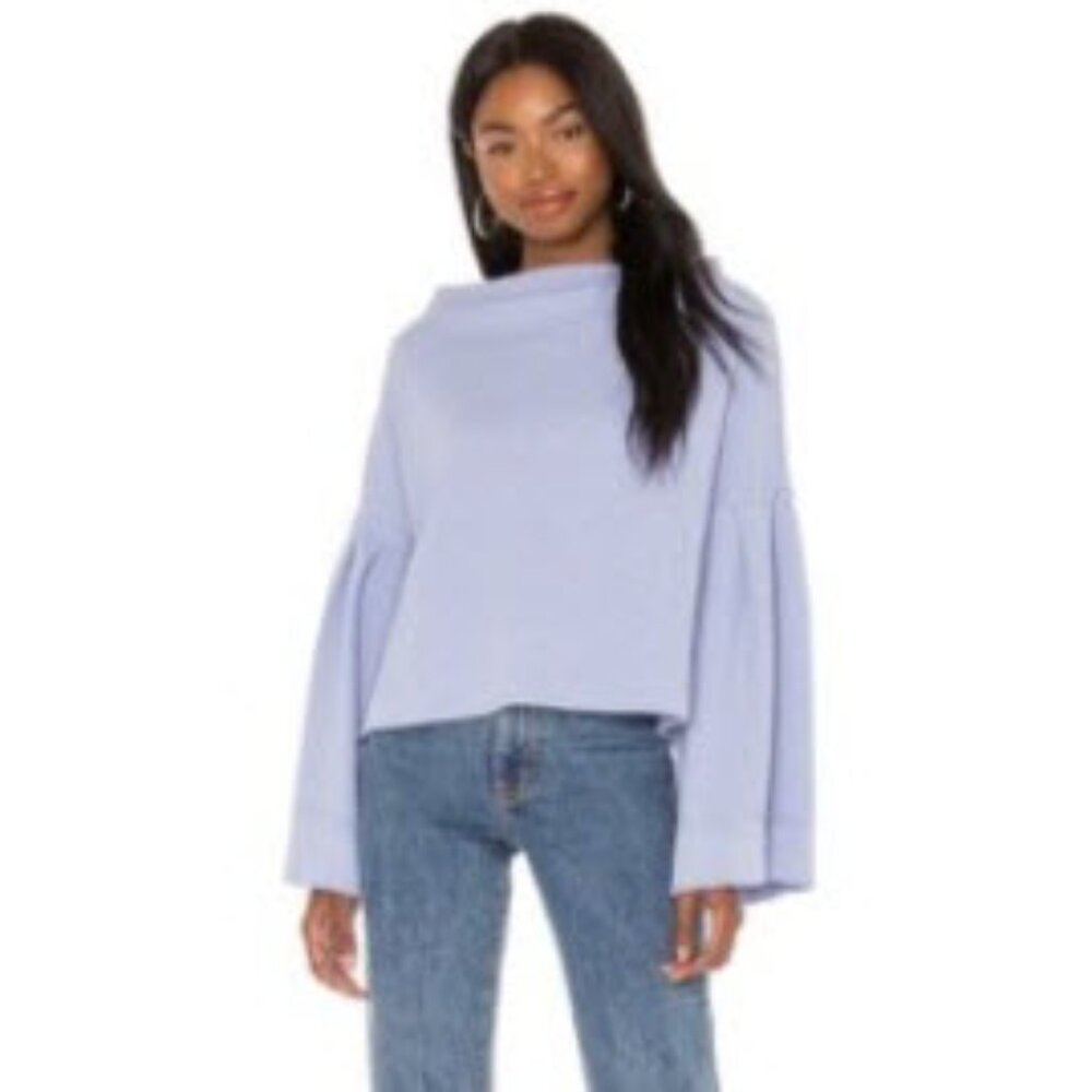 We The Free Burgundy Knit Top